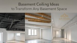 Basement Ceiling Ideas to Transform Any Basement Space