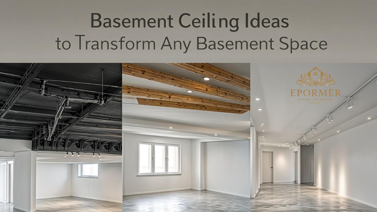 Basement Ceiling Ideas to Transform Any Basement Space