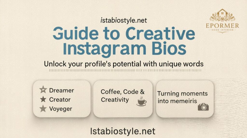 Istabiostyle.net Guide to Creative Instagram Bios