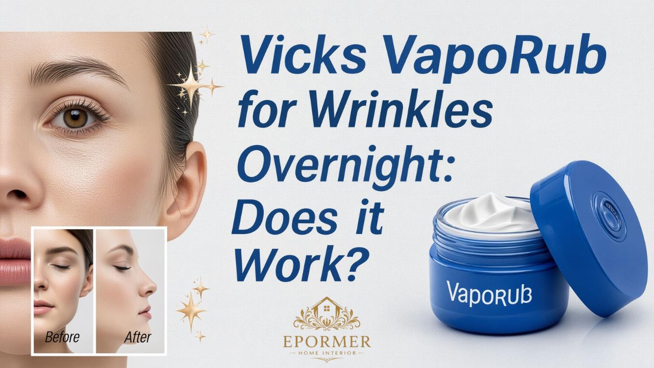 Vicks VapoRub for Wrinkles Overnight Does It Work